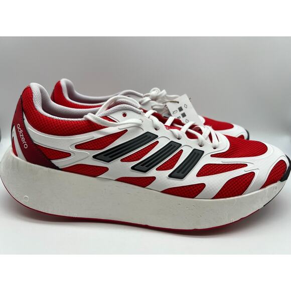 adidas Adizero Aruku White Pure Ruby Red JI0308 Running Shoes Men\'s 13 main image 7